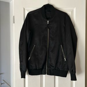 BLK DNM Silk Bomber Jacket